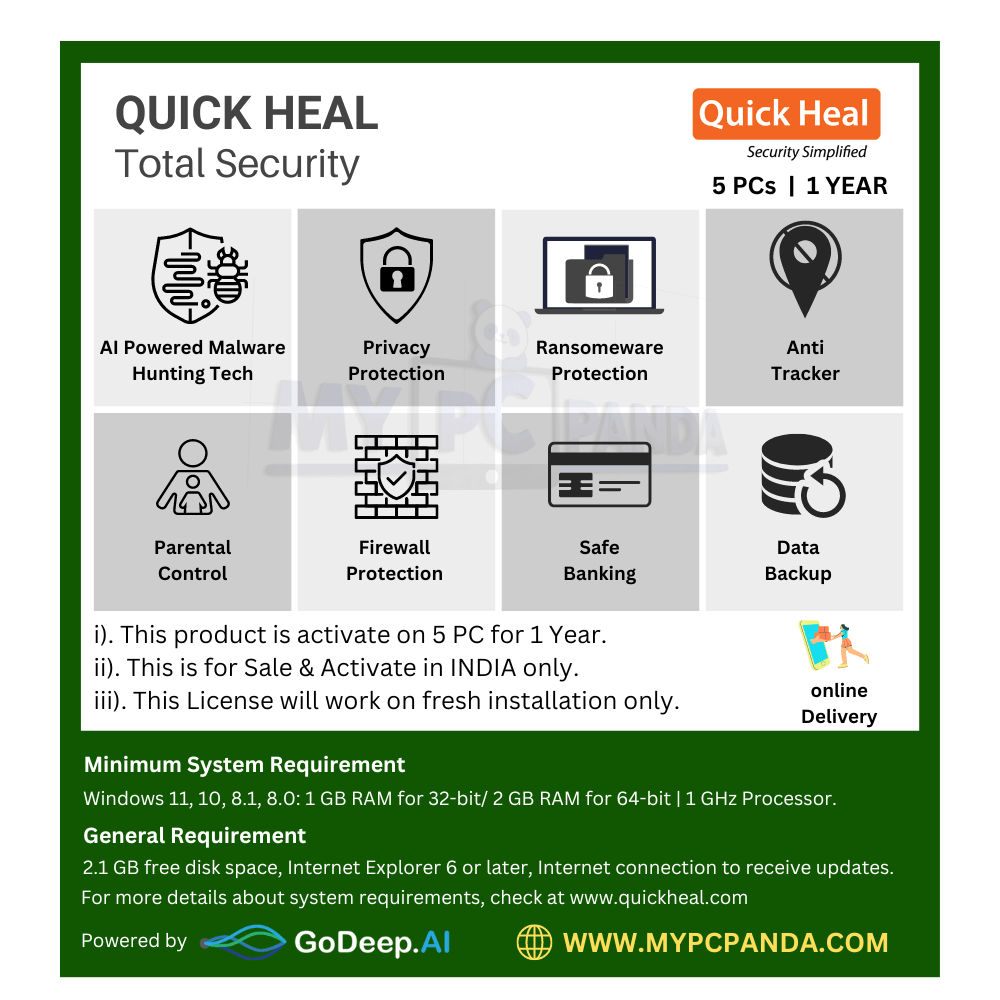 1707913806.Quick Heal Total Security 5 Users 1 Year Price-my pc panda